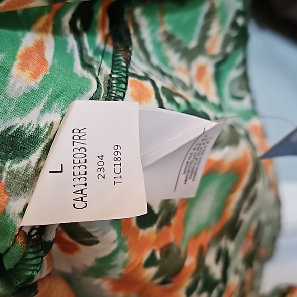 Cupshe Abstract Print Flounce Cami Romper - Picture 6 of 11